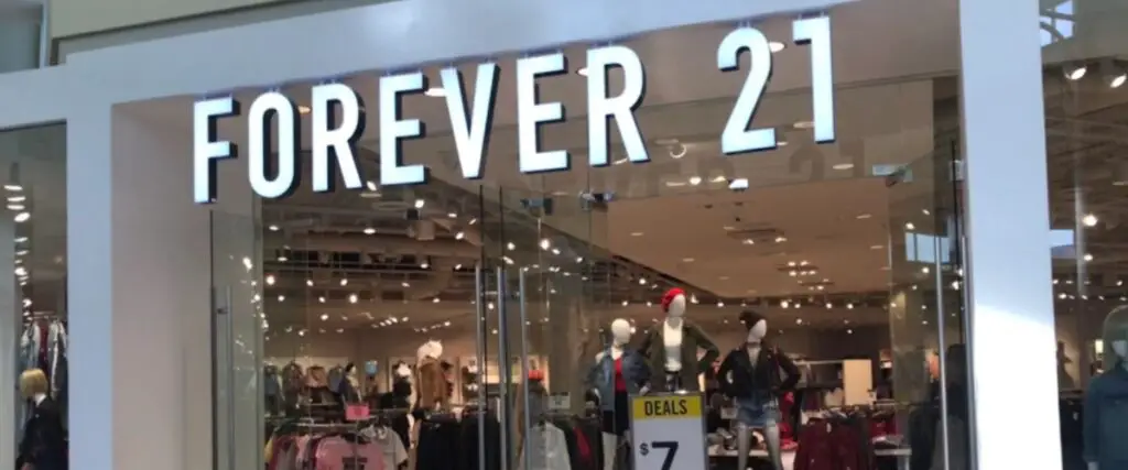 Forever 21 Competitor